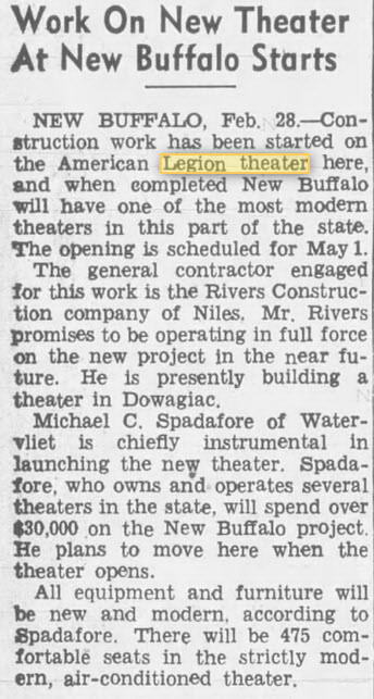 Legion Theater - Feb 28 1946 (newer photo)